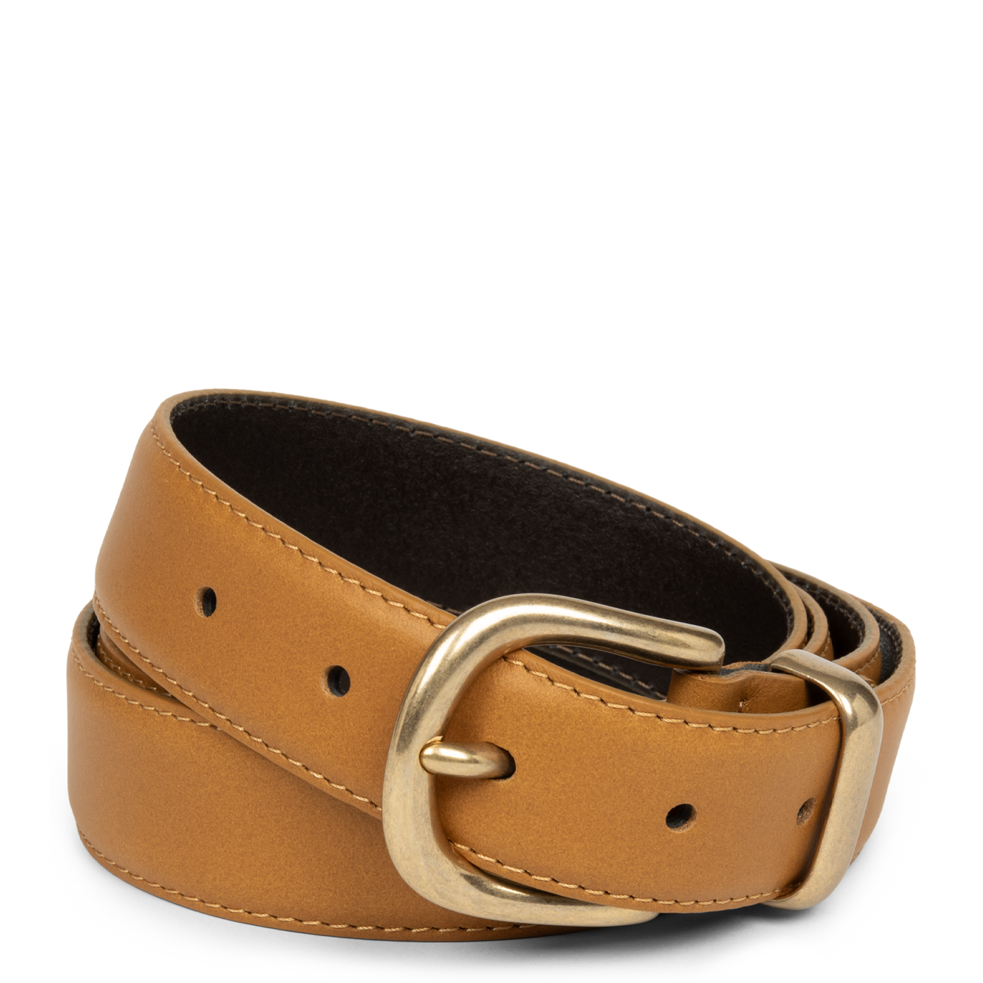 ceinture - ceinture cuir lisse femme #couleur_camel