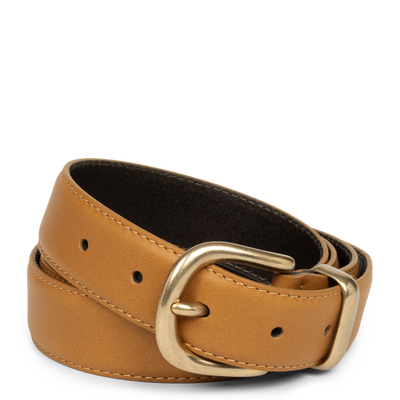 ceinture - ceinture cuir lisse femme #couleur_camel