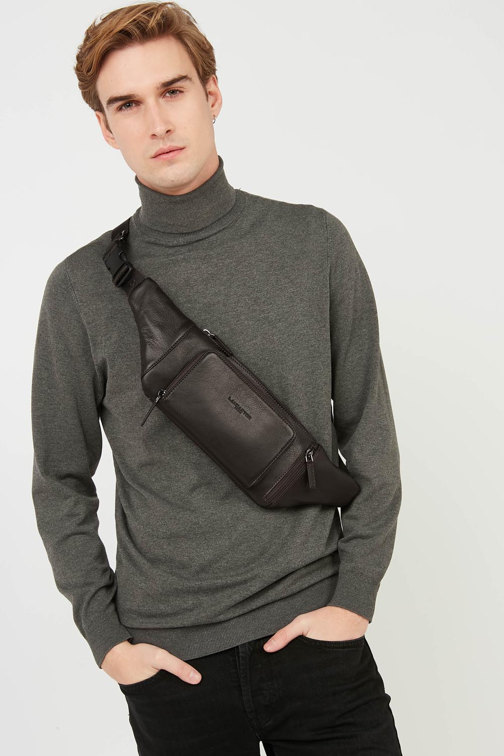 Sac banane Soft Vintage Homme Lancaster