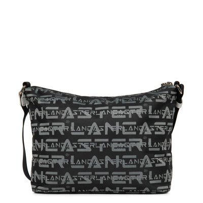 sac besace - logo kba #couleur_noir-gris-poudre