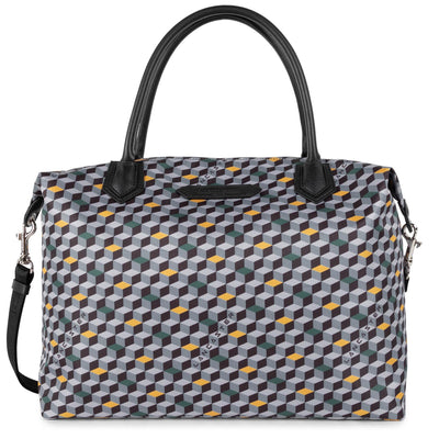 sac cabas main - basic sport #couleur_damier-3d