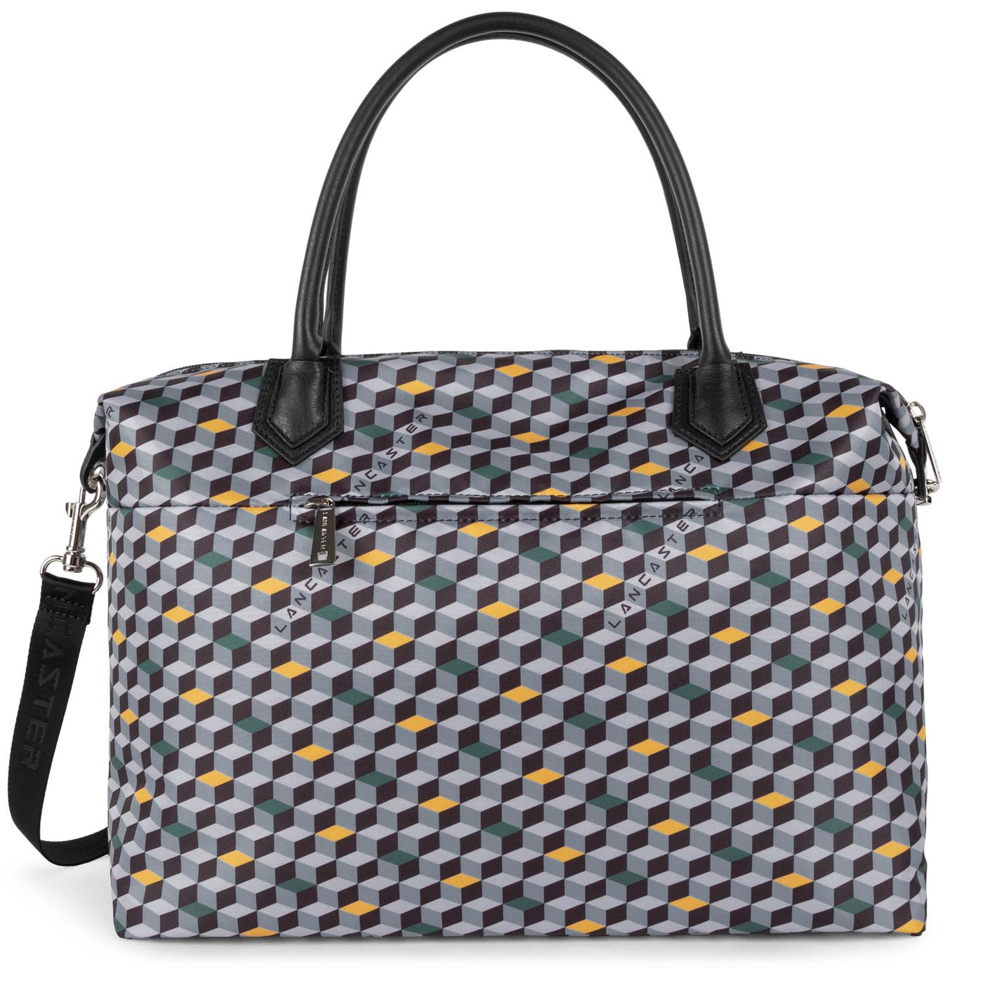 sac cabas main - basic sport #couleur_damier-3d