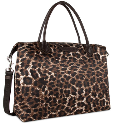 sac cabas main - basic sport #couleur_marron-lopard