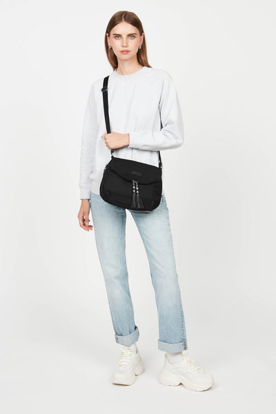 sac besace - basic pompon #couleur_noir