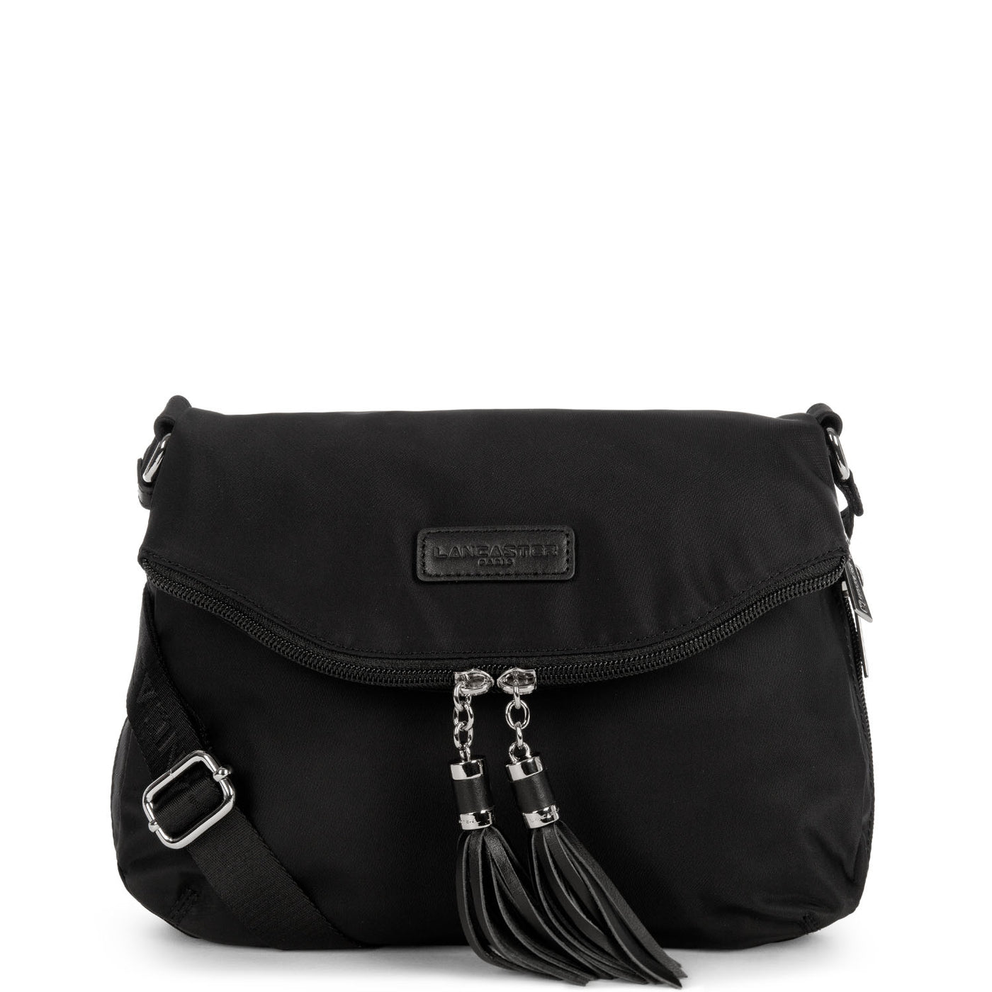 sac besace - basic pompon #couleur_noir