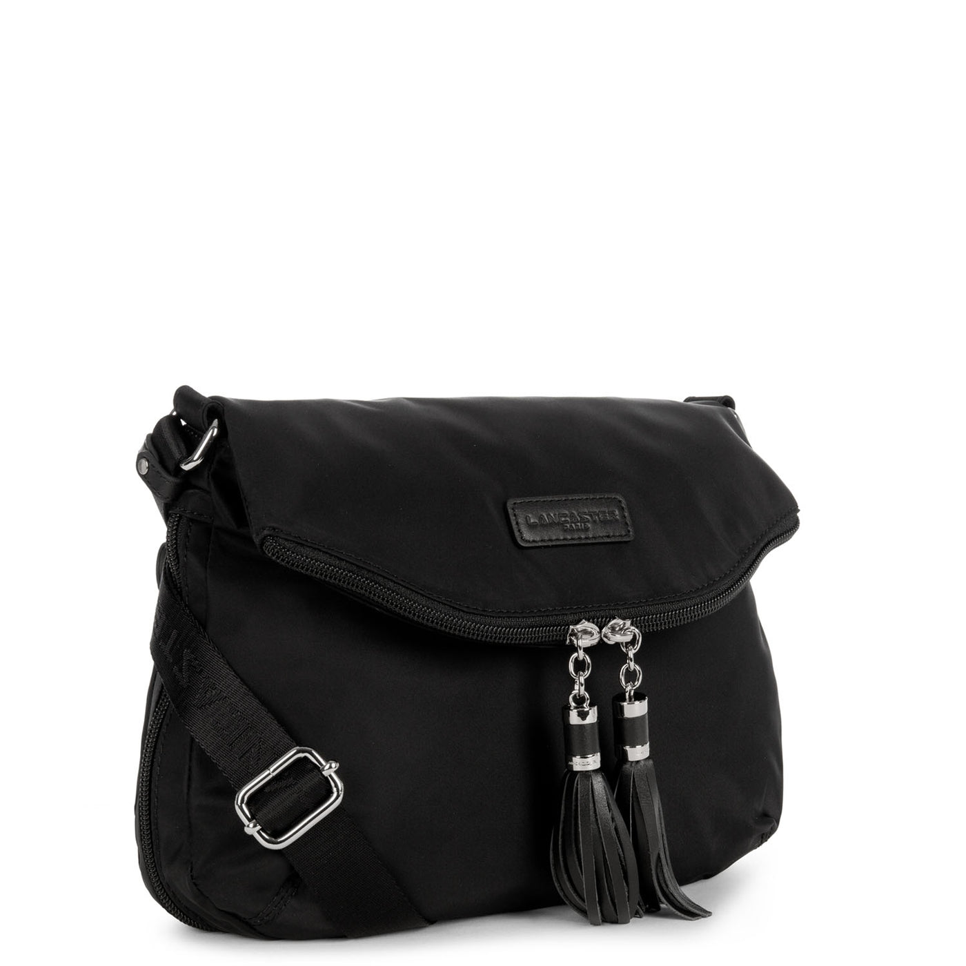 sac besace - basic pompon #couleur_noir