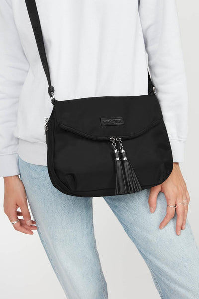 sac besace - basic pompon #couleur_noir