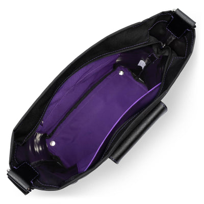 sac seau - smart kba #couleur_noir-violet