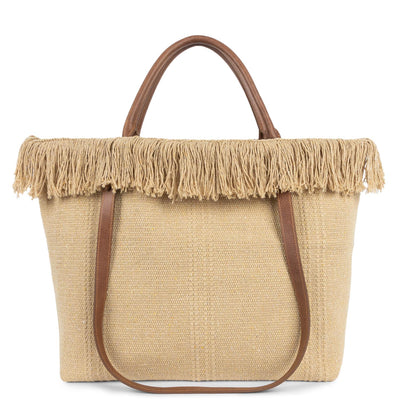 sac cabas épaule - actual conscious #couleur_beige