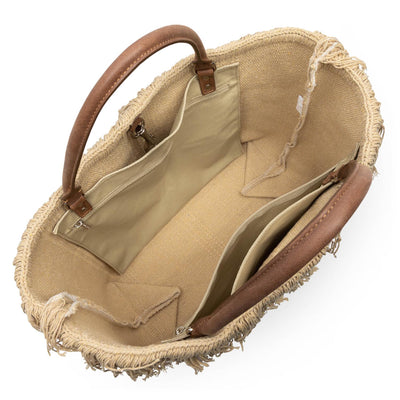 sac cabas épaule - actual conscious #couleur_beige