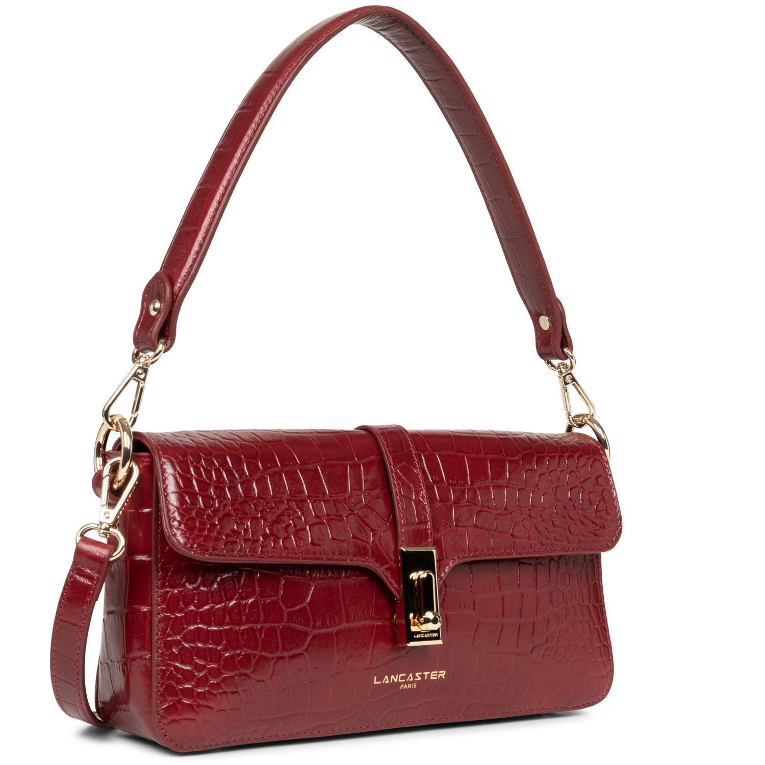 sac baguette - exotic croco cn 