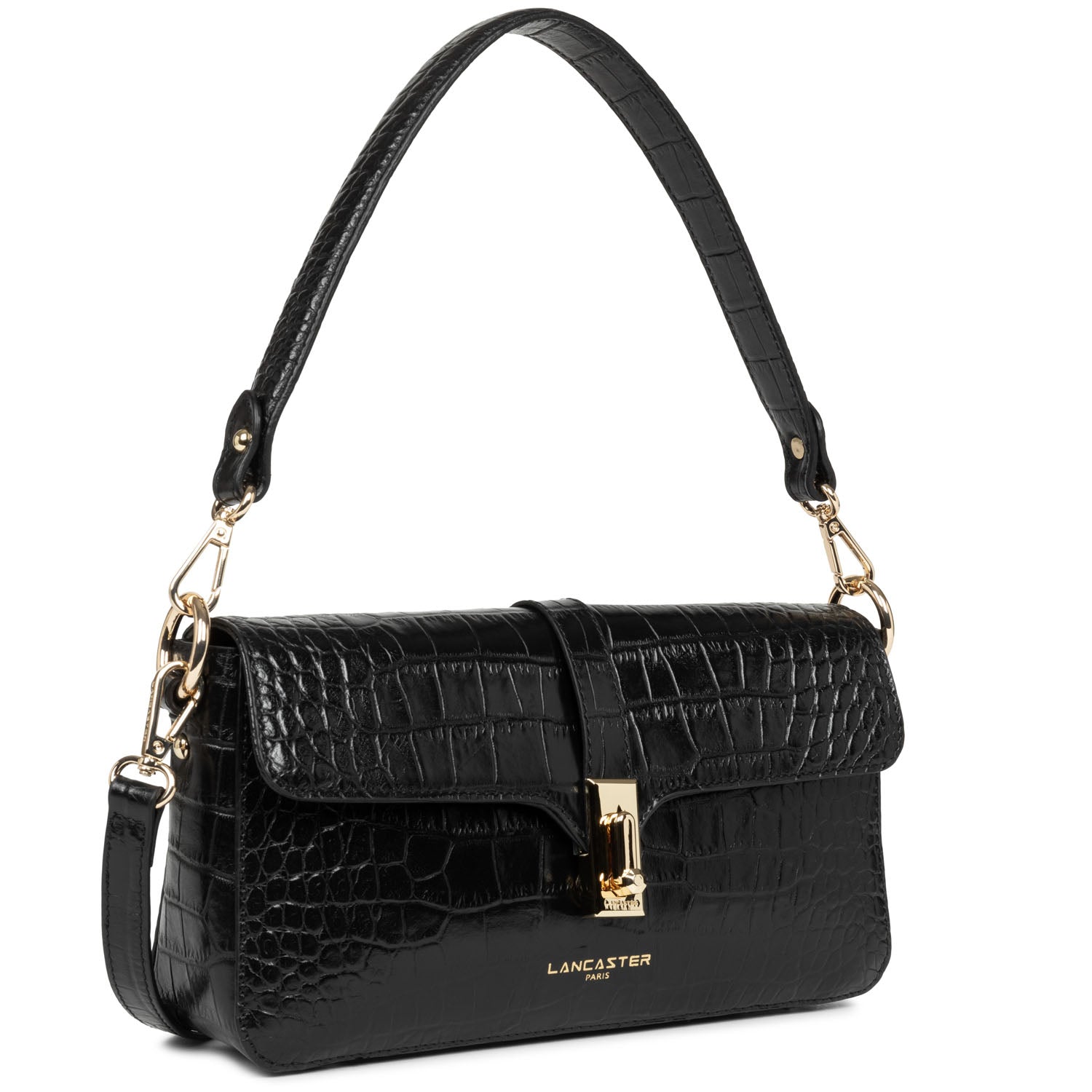 sac baguette - exotic croco cn 