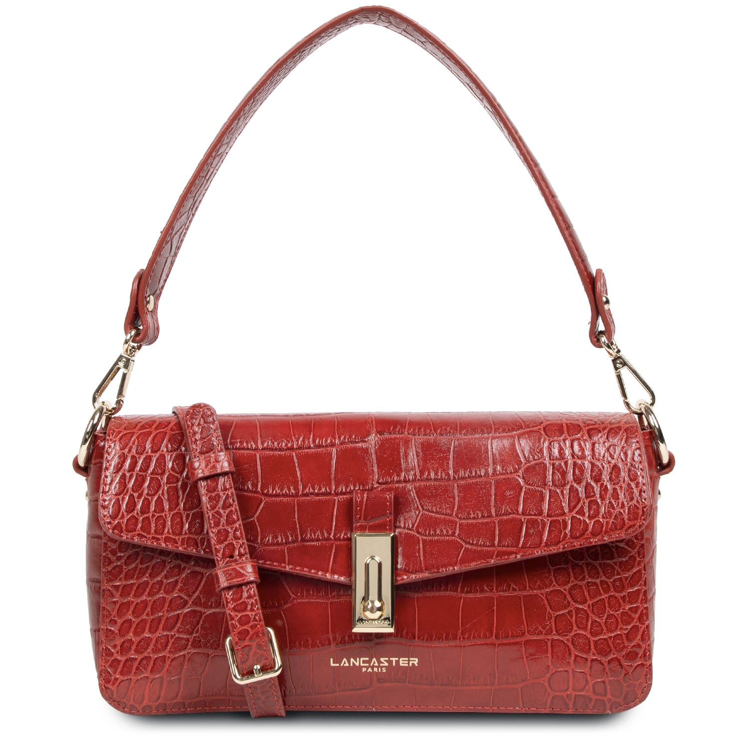 sac baguette - exotic croco cn 