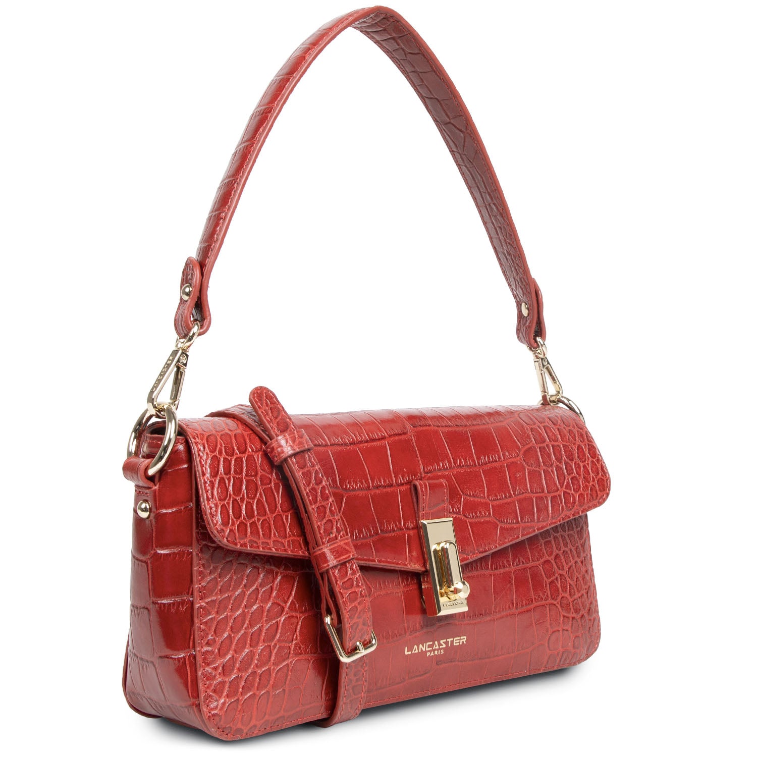 sac baguette - exotic croco cn 