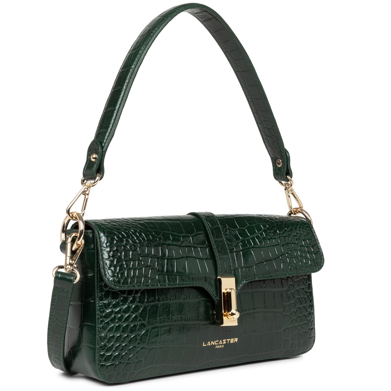 sac baguette - exotic croco cn 