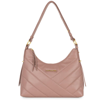 petit sac hobo - soft matelassé #couleur_rose-antic