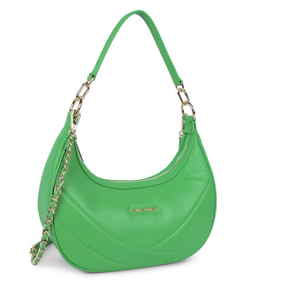 sac hobo - soft matelassé #couleur_vert-colo