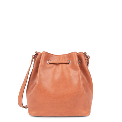 sac seau - country fringe #couleur_terracotta