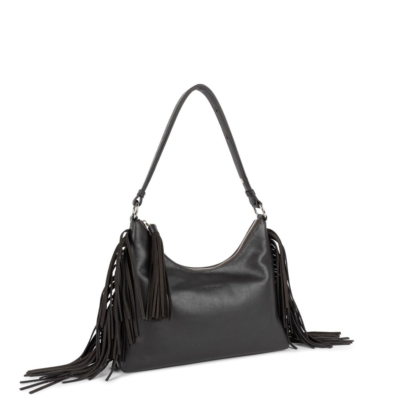 sac hobo - country fringe #couleur_marron