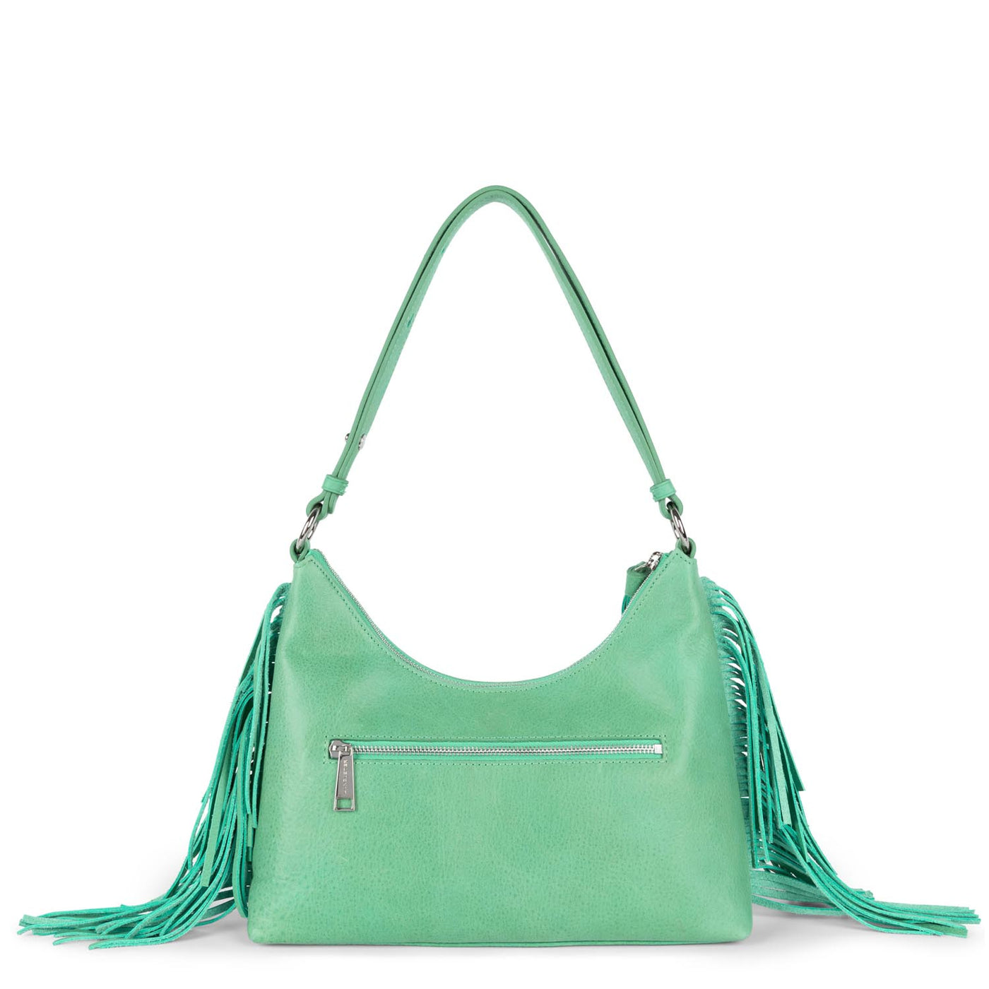 sac hobo - country fringe #couleur_turquoise