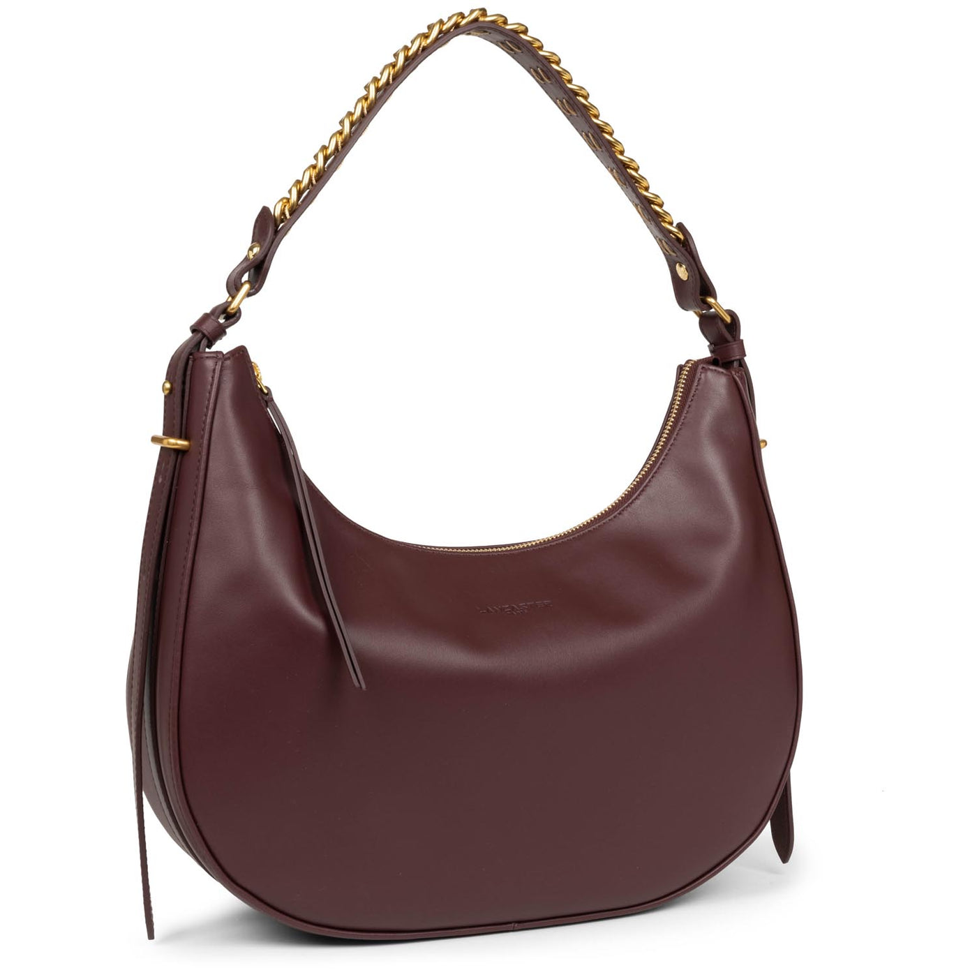 grand sac hobo - aria #couleur_bordeaux