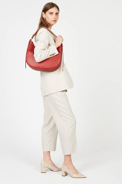 grand sac hobo - aria #couleur_rouge